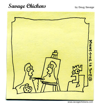 Savage Chickens - The Portrait