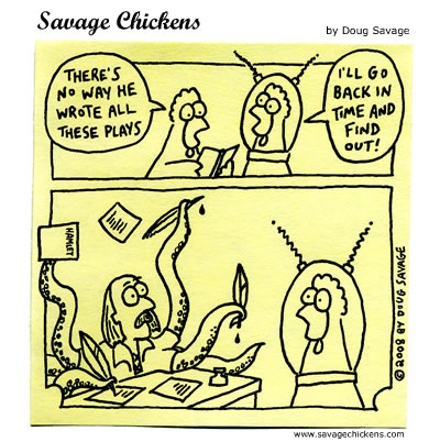 Savage Chickens - The Bard