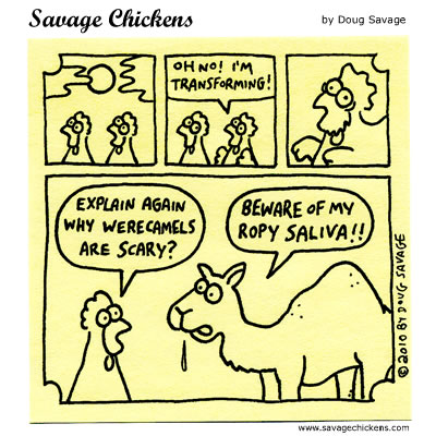 Savage Chickens - Transformation