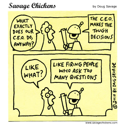 Savage Chickens - Tough Decisions