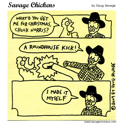 Savage Chickens - The Gift of Pain