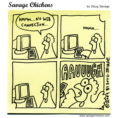 Savage Chickens - Connection