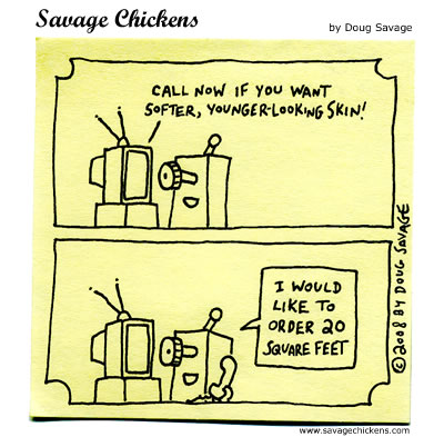 Savage Chickens - Impulse Shopping