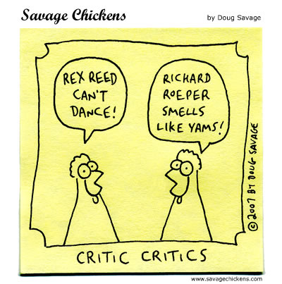 Savage Chickens - Critics