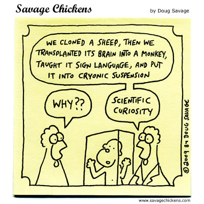 Savage Chickens - Fun With Science