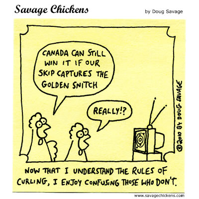 Savage Chickens - Curling Revisited