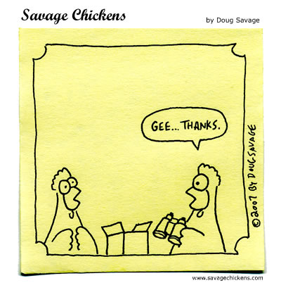 Savage Chickens - The Gift