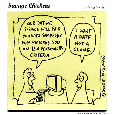 Savage Chickens - Dating Service