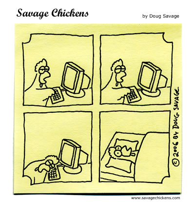 Savage Chickens - Hard Day's Night