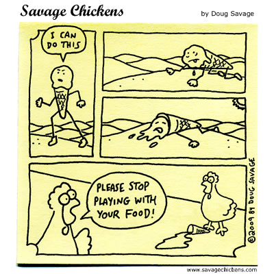 Savage Chickens - Desert Dessert