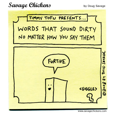 Savage Chickens - Dirty Word #1