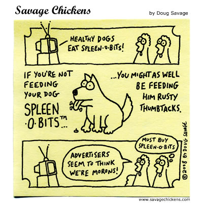 Savage Chickens - Advertising