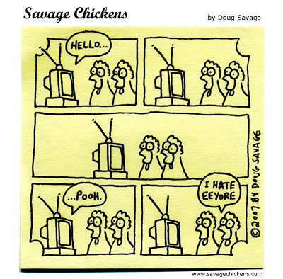 Savage Chickens - Donkey