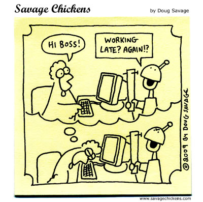 Savage Chickens - Dream Employee