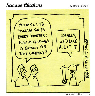 Savage Chickens - Increase Sales!