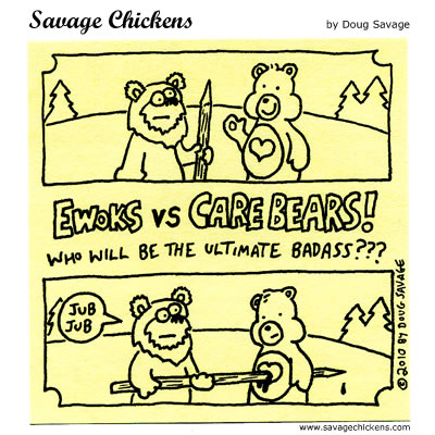 Savage Chickens - Ultimate Badass