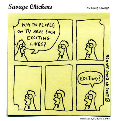 Savage Chickens - Exciting Lives