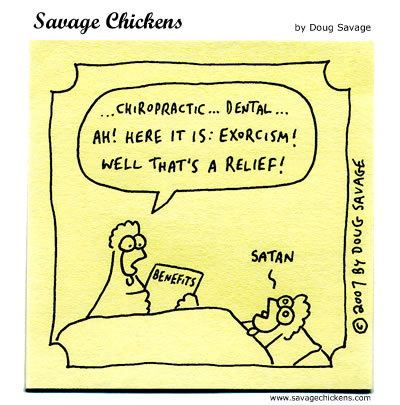 Savage Chickens - Health Plan