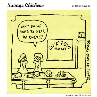 Savage Chickens - Company Policy