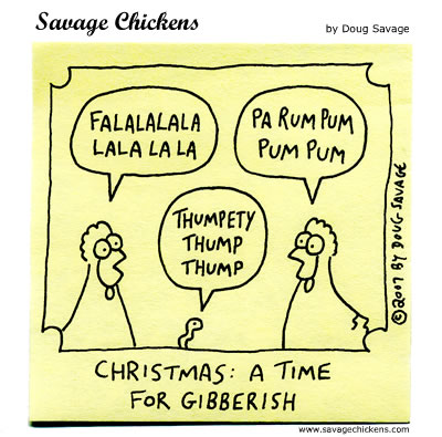 Savage Chickens - Falalalala