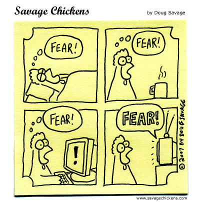 Savage Chickens - Fear