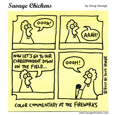 Savage Chickens - Live Coverage