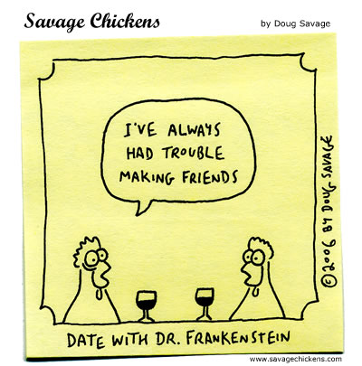 Savage Chickens - Friends