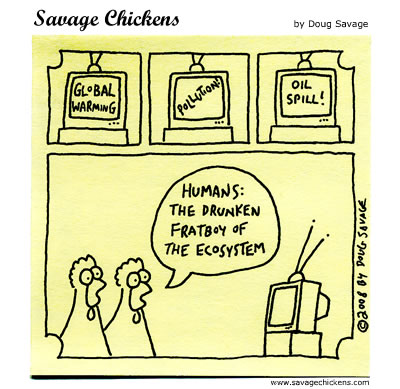 Savage Chickens - Humans