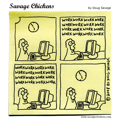 Savage Chickens - Friday