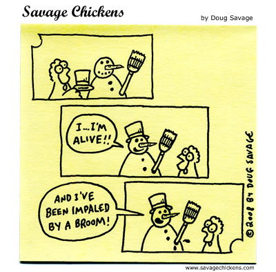 Savage Chickens - Frosty