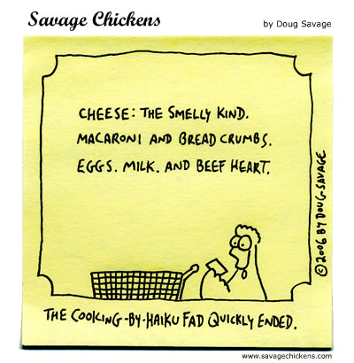 Savage Chickens - Grocery Store