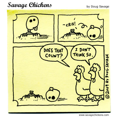 Savage Chickens - Groundhog