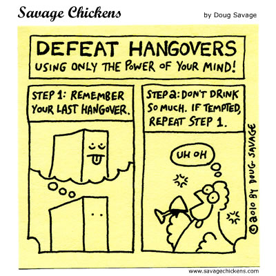 Savage Chickens - Defeat Hangovers