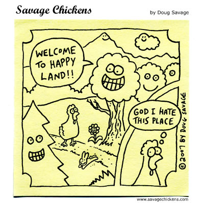 Savage Chickens - Happy Land
