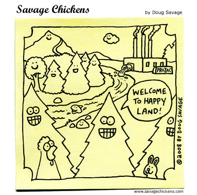 Savage Chickens - Return to Happy Land