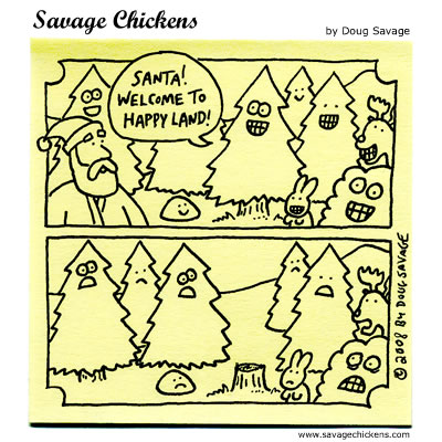 Savage Chickens - O Christmas Tree