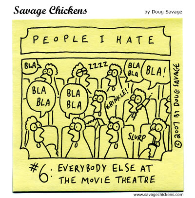 Savage Chickens - People I Hate 6