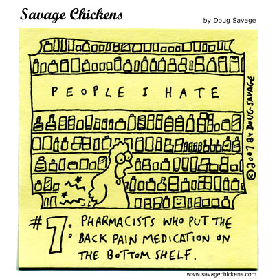 Savage Chickens - People I Hate 7