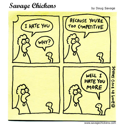 Savage Chickens - Hate