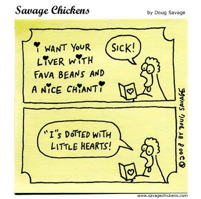 Savage Chickens - Valentine