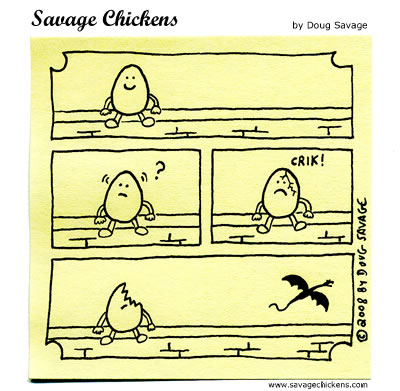 Savage Chickens - Humpty Dumpty