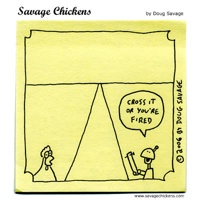 Savage Chickens - Incentive