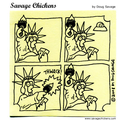 Savage Chickens - Independence Day