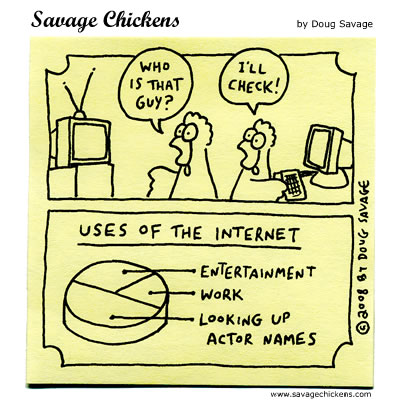 Savage Chickens - The Internet