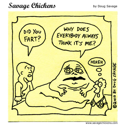 Savage Chickens - Jabba