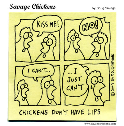 Savage Chickens - Kiss Me