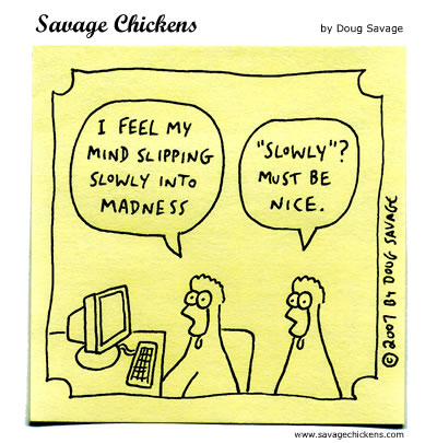 Savage Chickens - Job Hazard