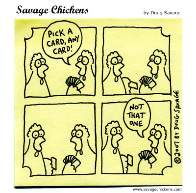 Savage Chickens - Any Card