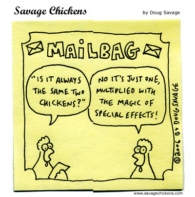 Savage Chickens - Special Effects