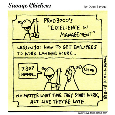 Savage Chickens - Excellence in Management 10